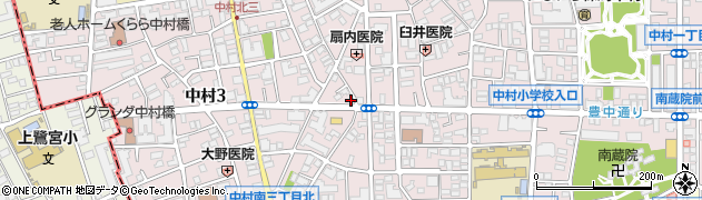 横川歯科医院周辺の地図