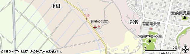 千葉県佐倉市下根73周辺の地図