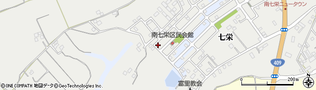 千葉県富里市七栄93-39周辺の地図