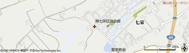 千葉県富里市七栄93-42周辺の地図