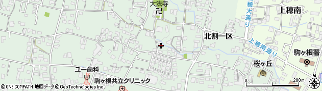 長野県駒ヶ根市赤穂北割一区2573周辺の地図