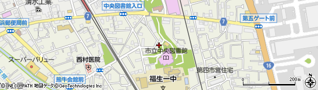 東京都福生市熊川853周辺の地図