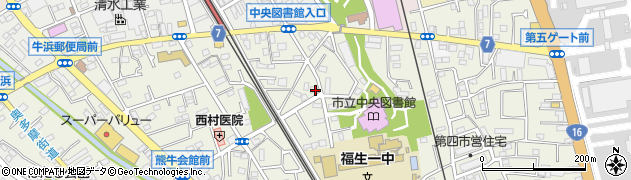 東京都福生市熊川859周辺の地図