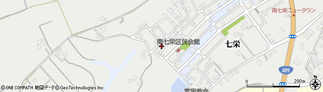 千葉県富里市七栄93-40周辺の地図