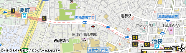 東都タクシー株式会社　配車センター周辺の地図