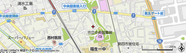 東京都福生市熊川853-25周辺の地図