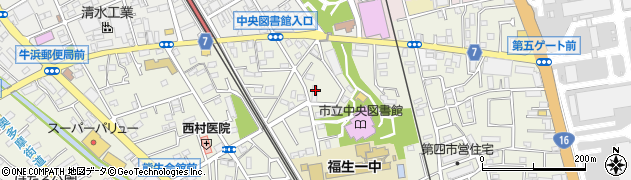 東京都福生市熊川853-16周辺の地図