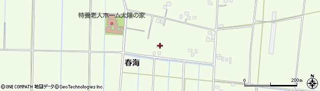 千葉県匝瑳市春海4122周辺の地図