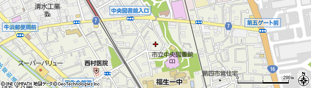 東京都福生市熊川853-30周辺の地図