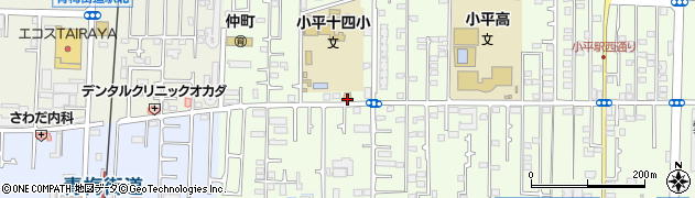 バーモス吉田周辺の地図