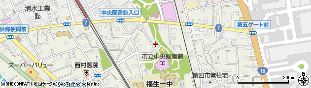 東京都福生市熊川853-21周辺の地図
