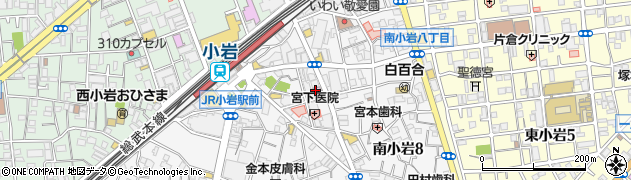 ピカソ小岩駅前店周辺の地図