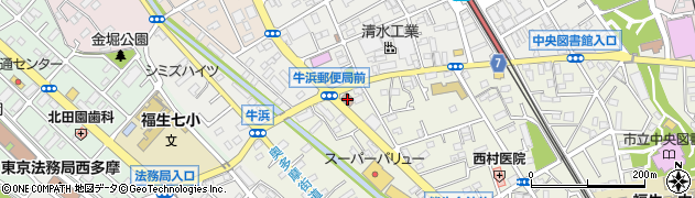 東京都福生市熊川987周辺の地図