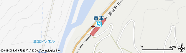 倉本駅周辺の地図