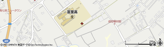 千葉県富里市七栄199-1周辺の地図