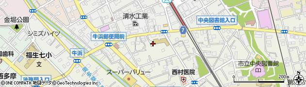 東京都福生市熊川963-12周辺の地図