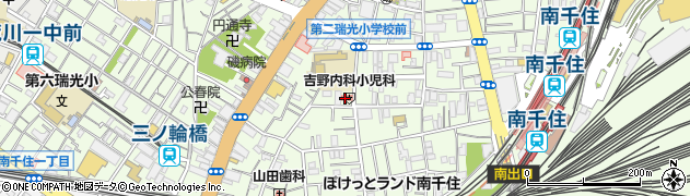 吉野内科小児科医院周辺の地図