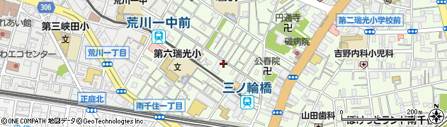 みのりや米店周辺の地図
