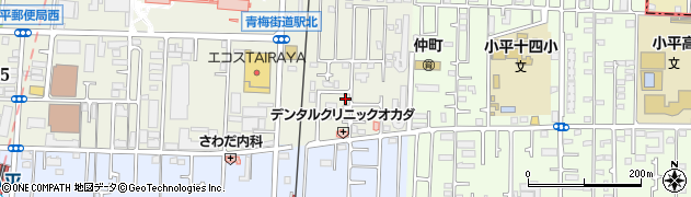 東京都小平市小川東町周辺の地図