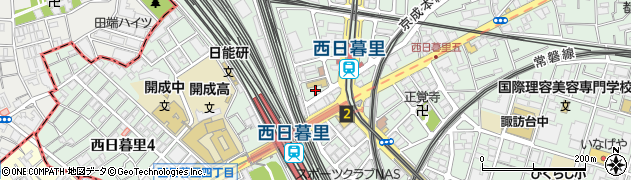 東京都荒川区西日暮里5丁目35周辺の地図