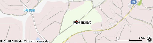 千葉県銚子市四日市場台周辺の地図