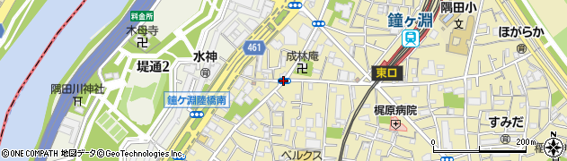 墨田２周辺の地図