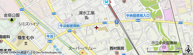 東京都福生市熊川963-11周辺の地図
