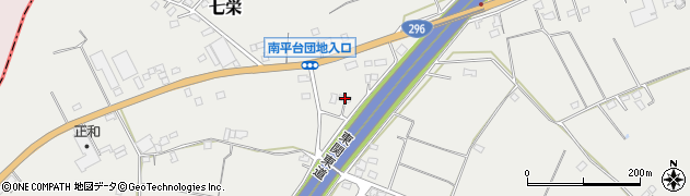 千葉県富里市七栄32周辺の地図