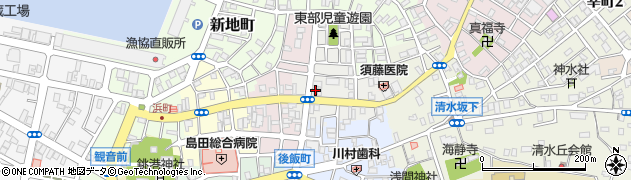 喜可久寿司周辺の地図