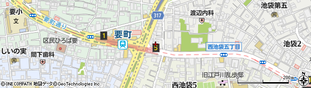 東京都豊島区池袋3丁目3-3周辺の地図