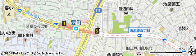 東京都豊島区池袋3丁目3周辺の地図