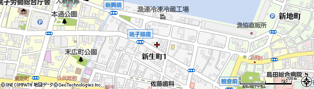 常世田金物店周辺の地図