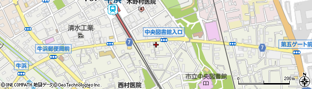 ジブラルタ生命保険株式会社　東京西支社福生第一・第二営業所周辺の地図