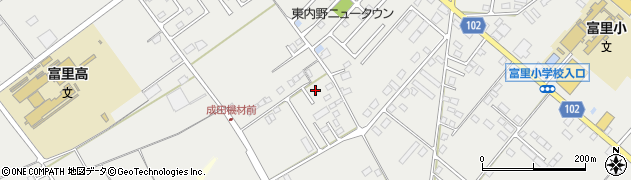 千葉県富里市七栄271周辺の地図