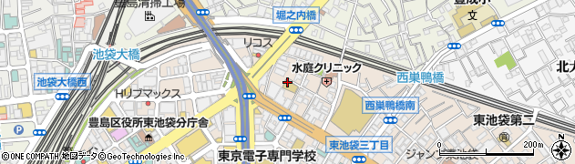 東京都豊島区東池袋2丁目60周辺の地図
