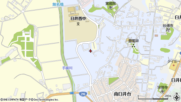 〒285-0866 千葉県佐倉市臼井台の地図