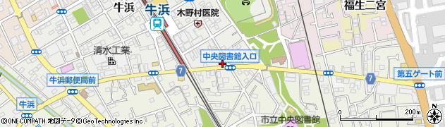 東京都福生市牛浜139-4周辺の地図