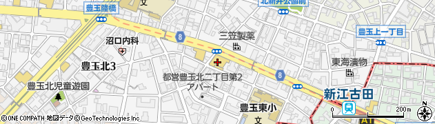 東日本三菱練馬店周辺の地図
