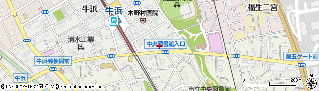 東京都福生市牛浜139周辺の地図