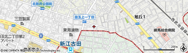 株式会社スーパーみらべる江古田店周辺の地図