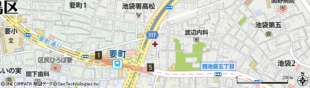 東京都豊島区池袋3丁目3-15周辺の地図