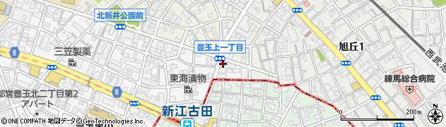 ドミノ・ピザ　新江古田店周辺の地図