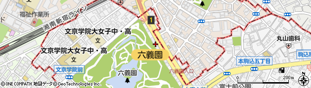 三井のリハウス　駒込店周辺の地図