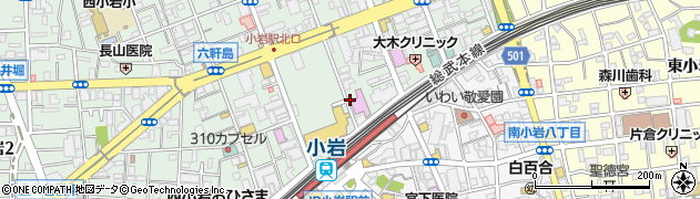 ｉＰｈｏｎｅ修理ジャパン　小岩店周辺の地図