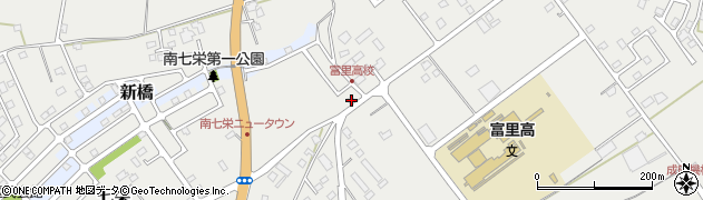 千葉県富里市七栄133-7周辺の地図