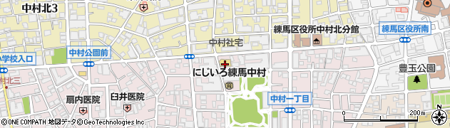 ジェーソン練馬中村橋店周辺の地図