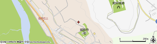 山梨県韮崎市上祖母石周辺の地図