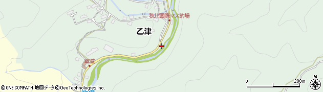 東京都あきる野市乙津2037周辺の地図