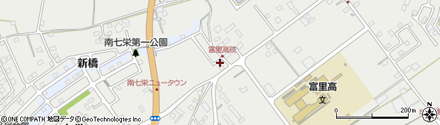 千葉県富里市七栄133-10周辺の地図