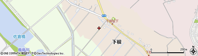 千葉県佐倉市下根128周辺の地図